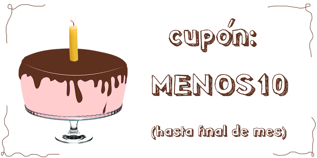 Descuento del 10% por nuestro primer cumplea&ntilde;os.