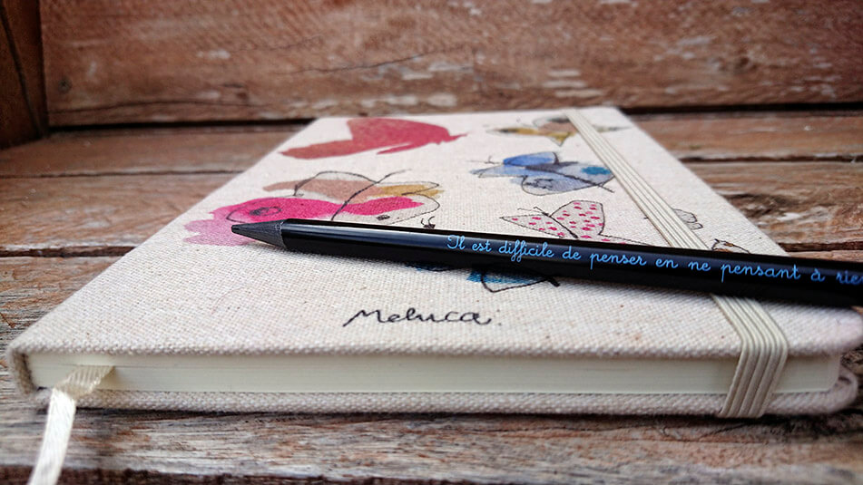 Cuaderno de tela "Mariposas" - Imagen 5