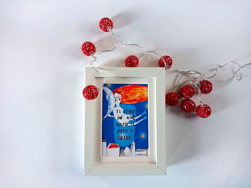 Postal de Navidad "Arte y Sue&ntilde;os" - Imagen 3